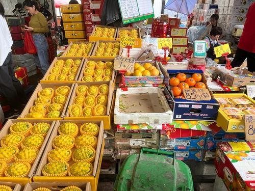 海南水果市场爆料视频,新鲜爆满，热带风情尽享一“果”